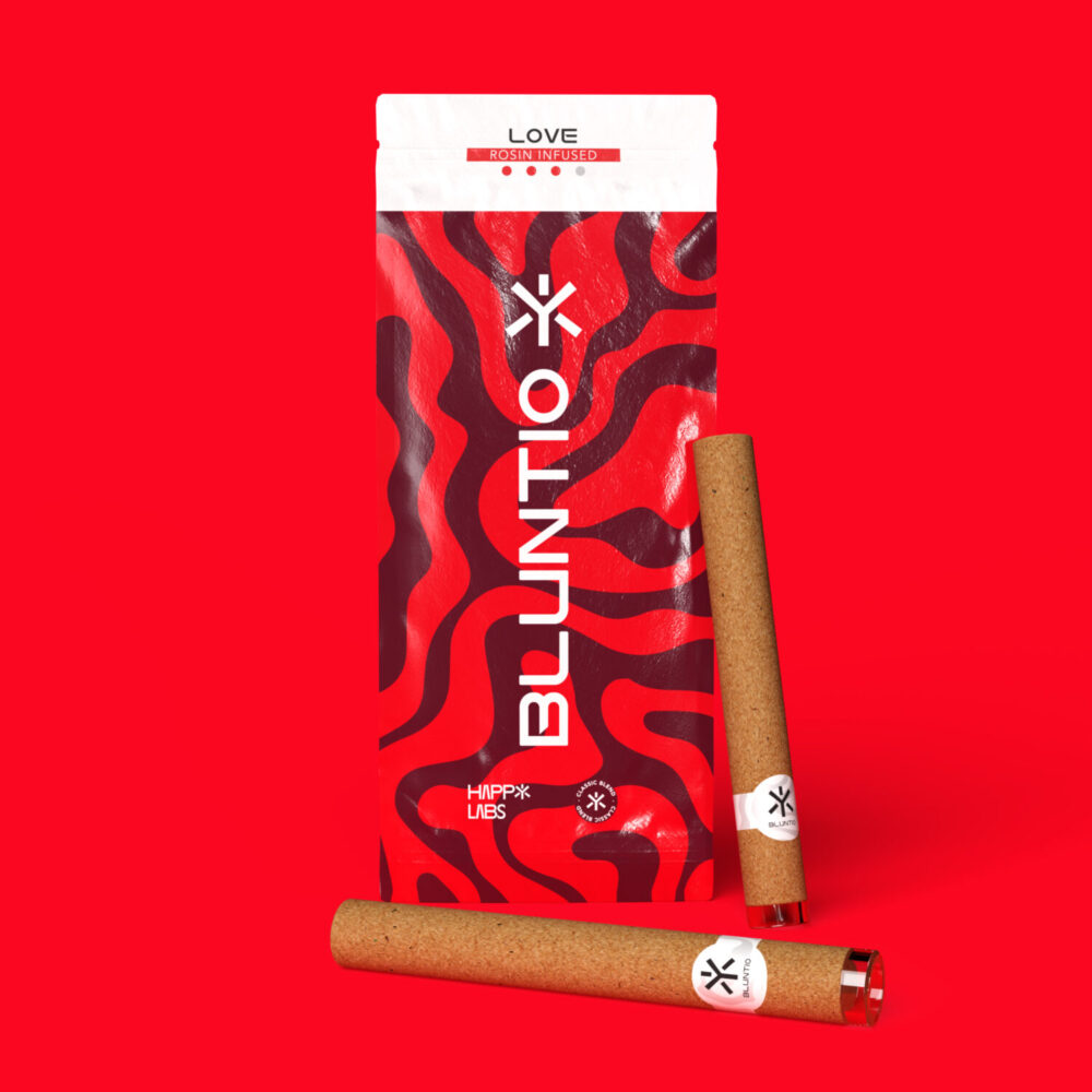BLUNTIO// LOVE — Live Resin Oil Infused (2x Blunts)