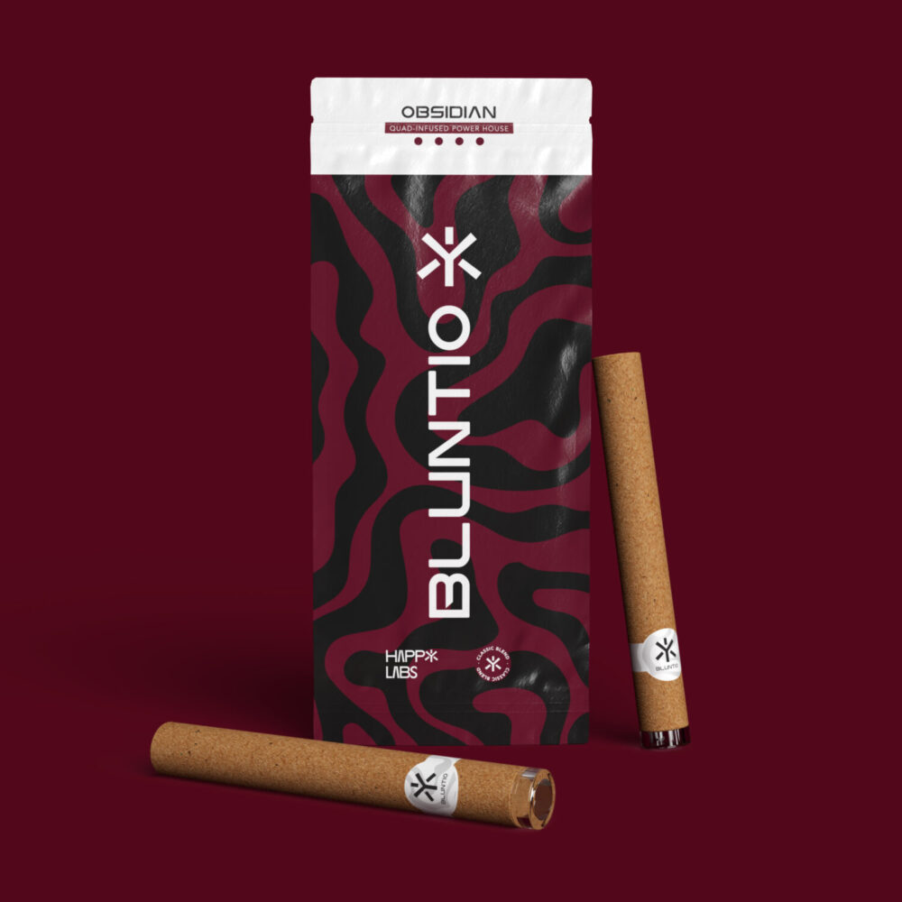 BLUNTIO// OBSIDIAN — Quad Infused Power Infused (2x Blunts)