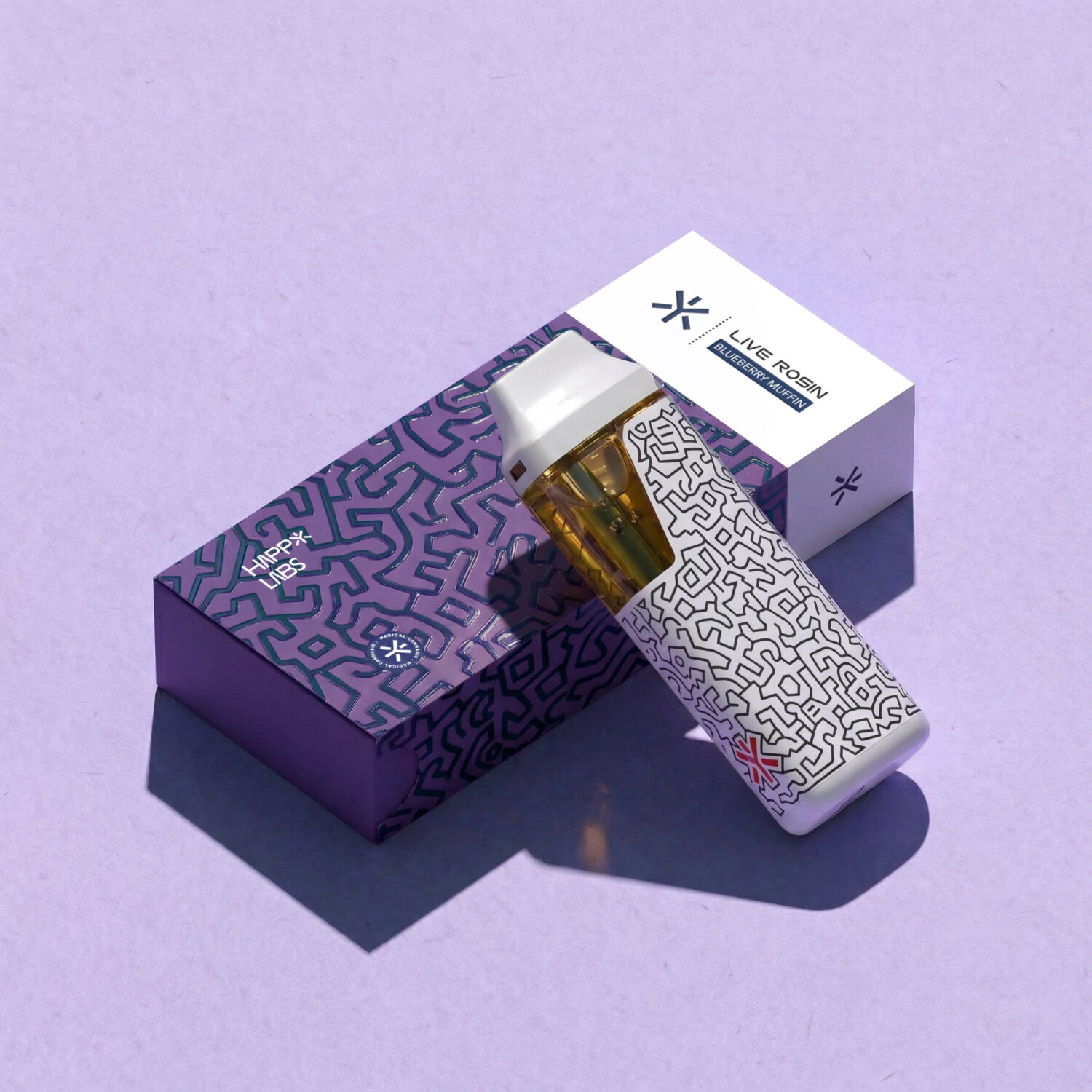 HP UZO vape _ Blueberry Muffin_F-View 1