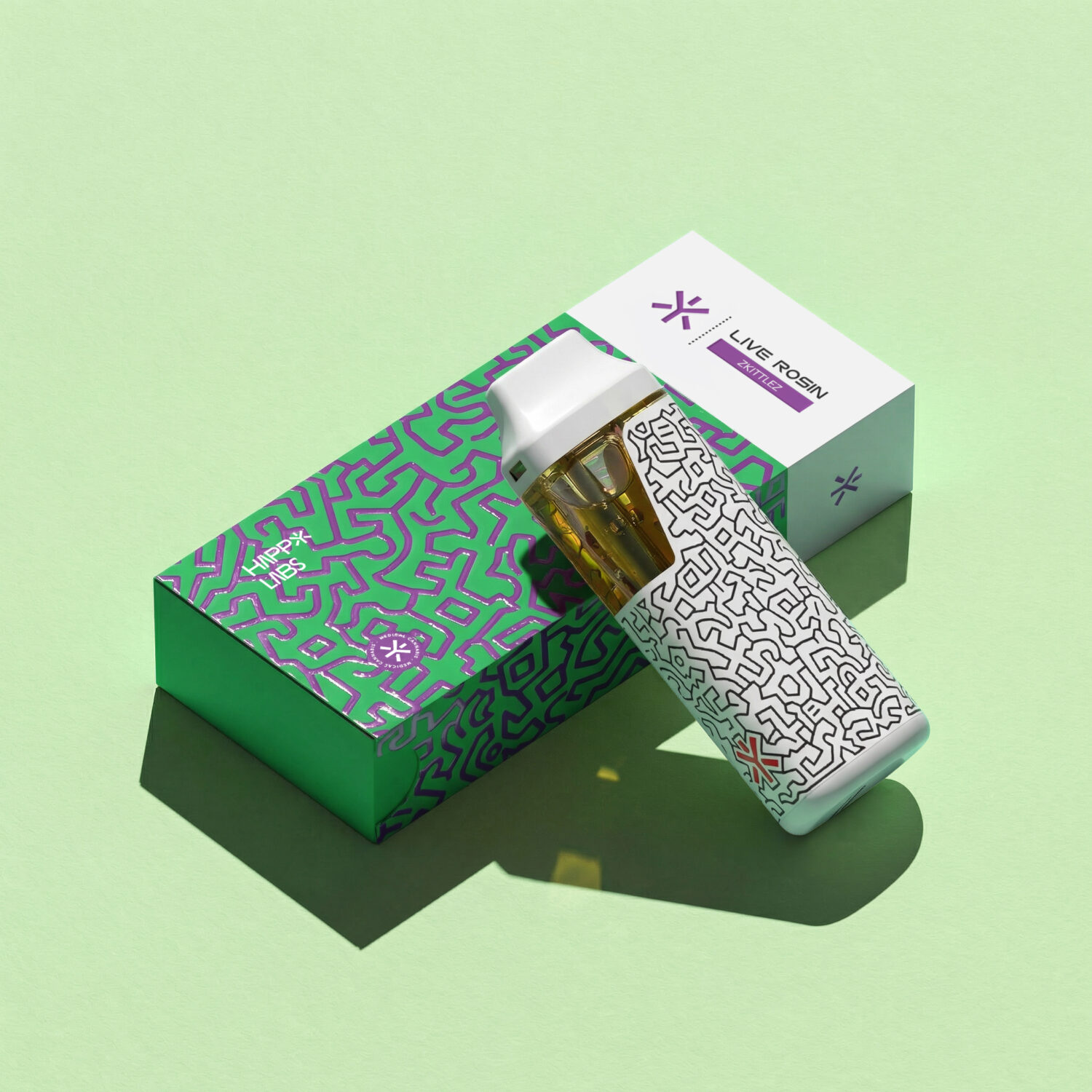 HP UZO vape _ Zkittlez-View 1