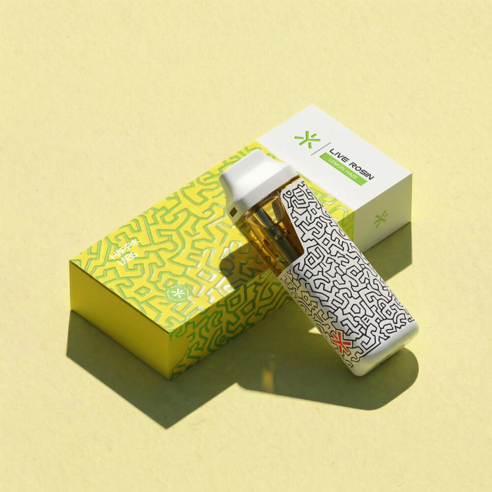 LEMON HAZE HP Live Rosin Vape 1G