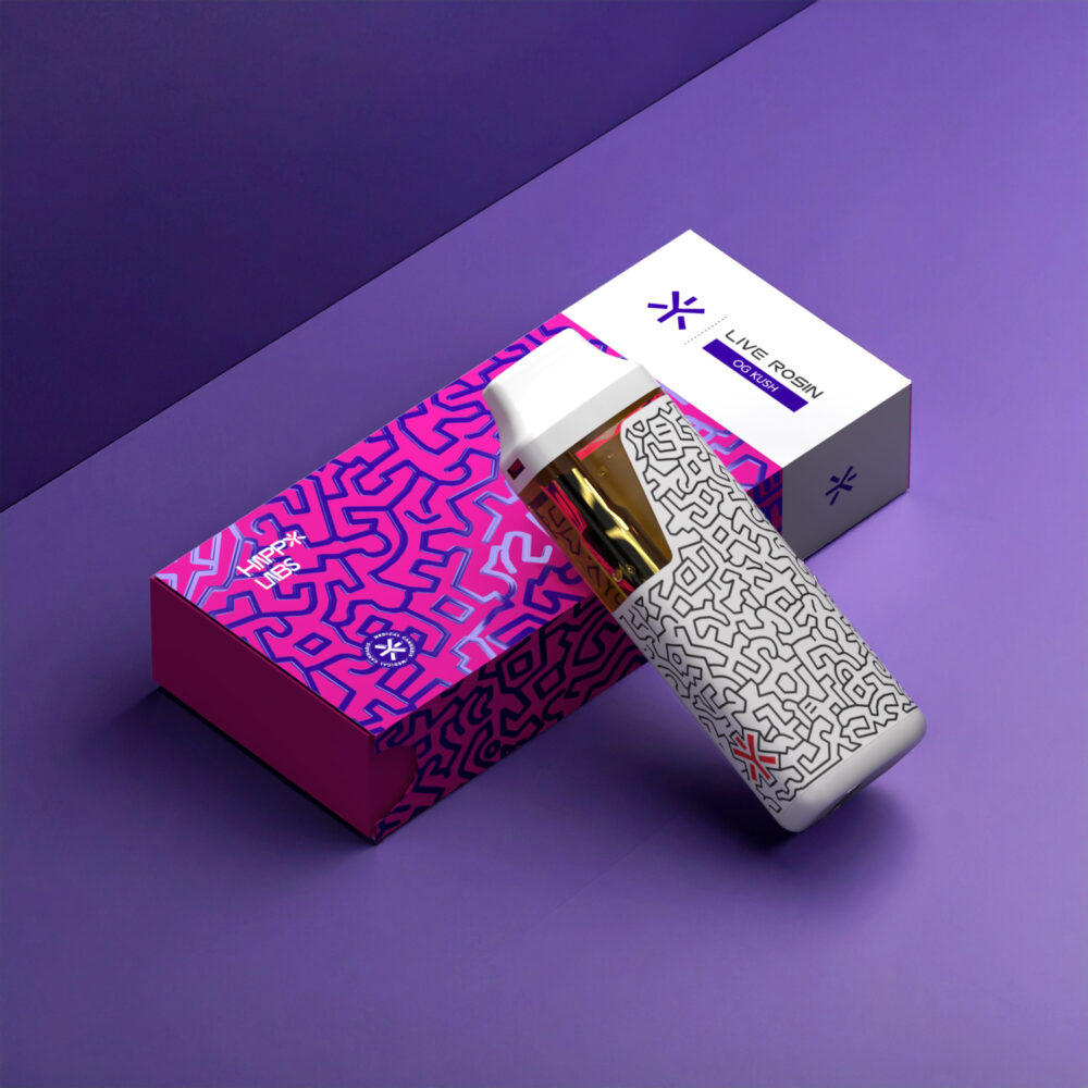 OG KUSH HP Live Rosin Vape 1G