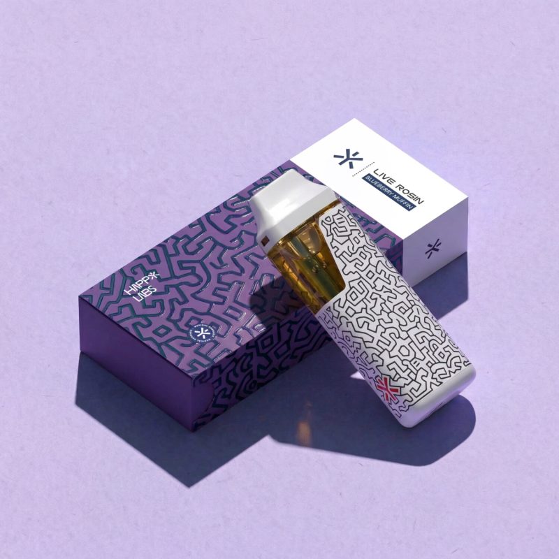 HP UZO vape _ Blueberry Muffin_F-View 1